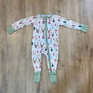 Spearmint baby Christmas pajamas